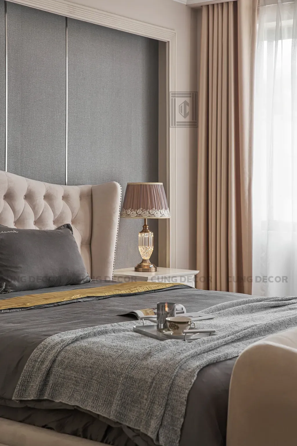 Phòng ngủ - Nhà phố liền kề Lakeview City - Phong cách Bán cổ điển | Space T