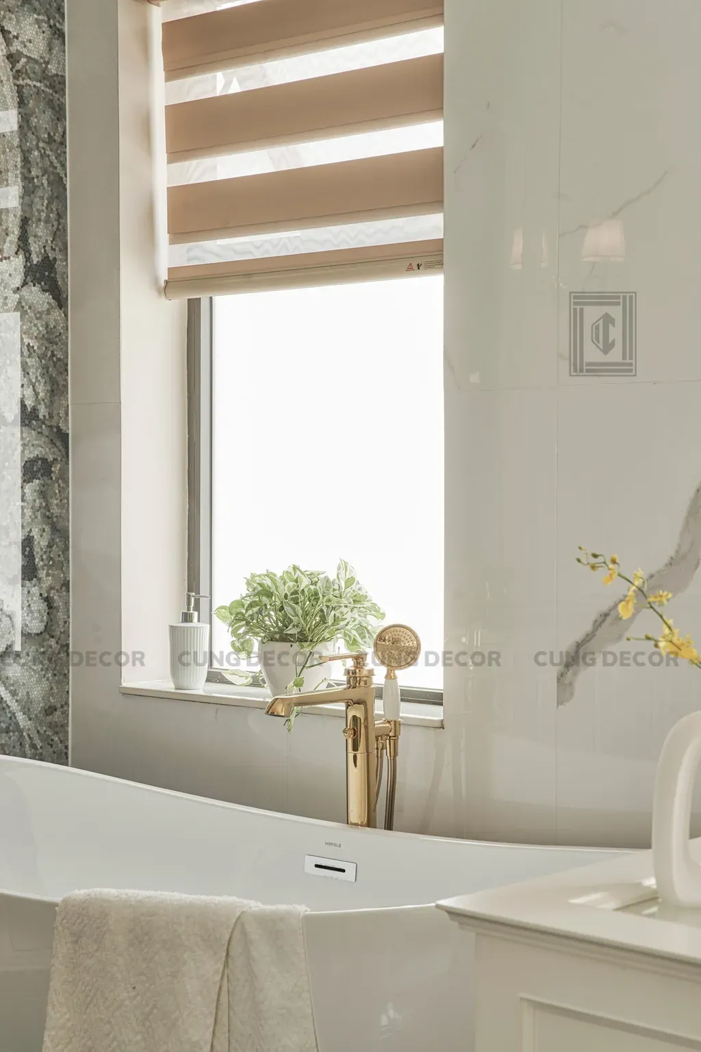 Phòng tắm - Nhà phố liền kề Lakeview City - Phong cách Bán cổ điển | Space T