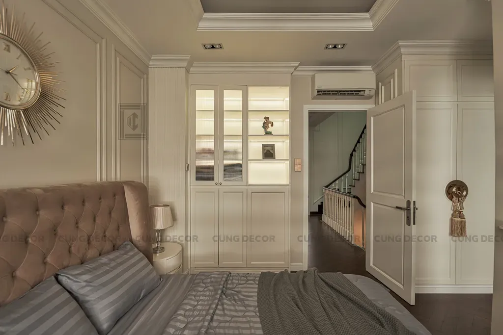 Phòng ngủ - Nhà phố liền kề Lakeview City - Phong cách Bán cổ điển | Space T