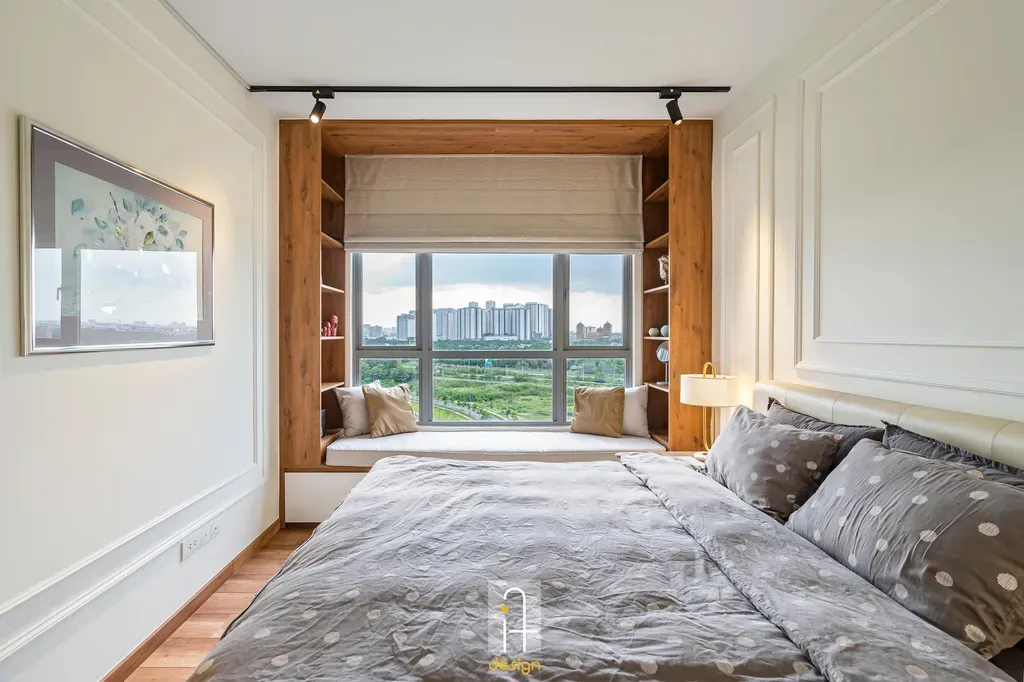 Phòng ngủ - Căn hộ Palm Heights Quận 2 - Phong cách Bohemian + Modern | Space T