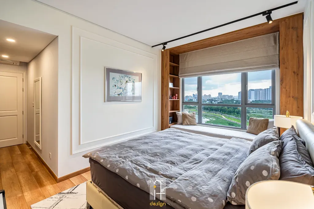 Phòng ngủ - Căn hộ Palm Heights Quận 2 - Phong cách Bohemian + Modern | Space T