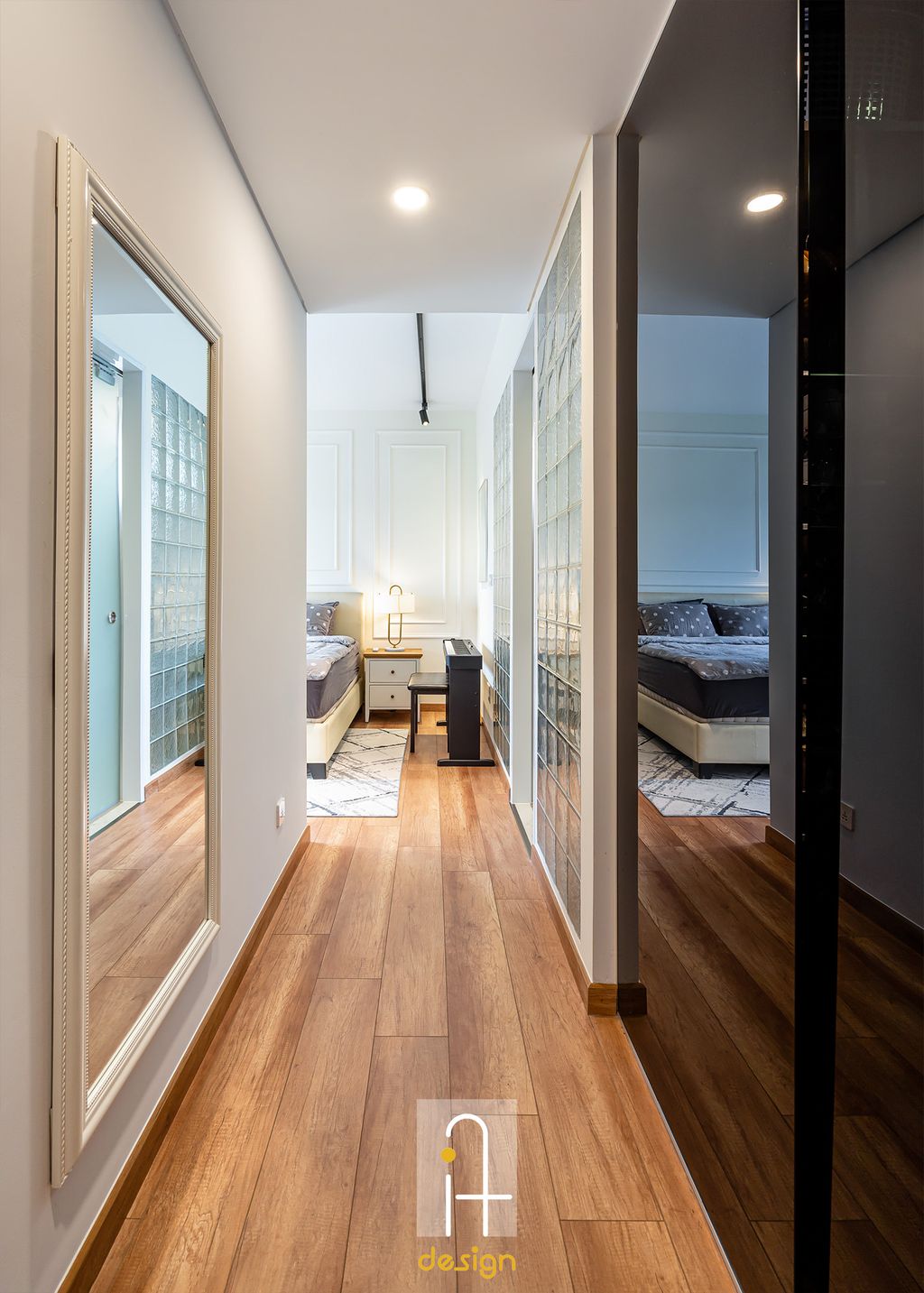 Phòng ngủ - Căn hộ Palm Heights Quận 2 - Phong cách Bohemian + Modern  | Space T