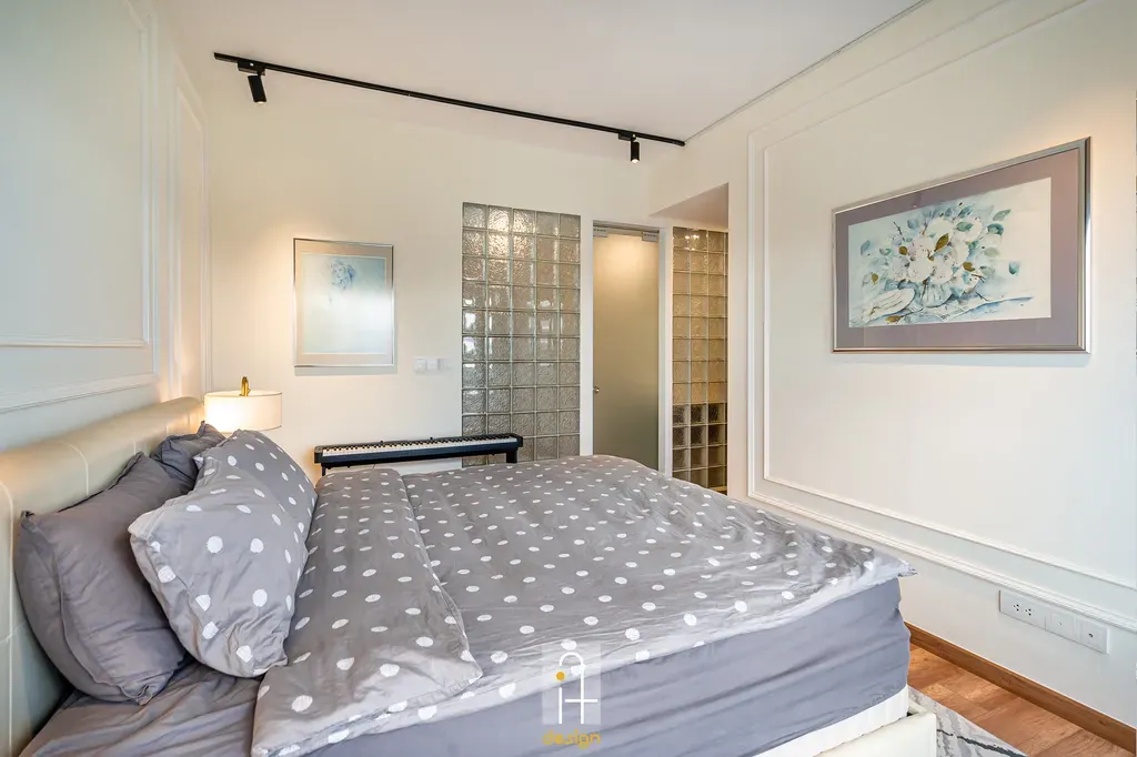 Phòng ngủ - Căn hộ Palm Heights Quận 2 - Phong cách Bohemian + Modern | Space T