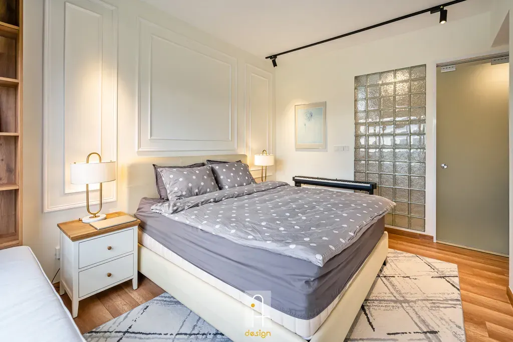 Phòng ngủ - Căn hộ Palm Heights Quận 2 - Phong cách Bohemian + Modern | Space T