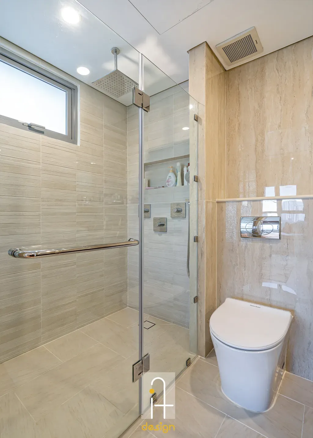 Phòng tắm - Căn hộ Palm Heights Quận 2 - Phong cách Bohemian + Modern | Space T