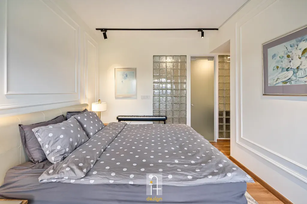 Phòng ngủ - Căn hộ Palm Heights Quận 2 - Phong cách Bohemian + Modern | Space T