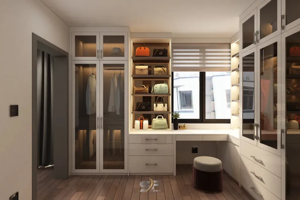 Phòng thay đồ - Nhà phố tại Quận 9 - Phong cách Modern | Space T