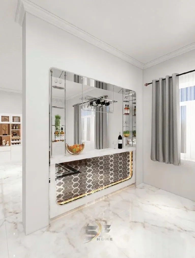 Quầy bar - Biệt thự Bình Dương - Phong cách Neo Classic | Space T