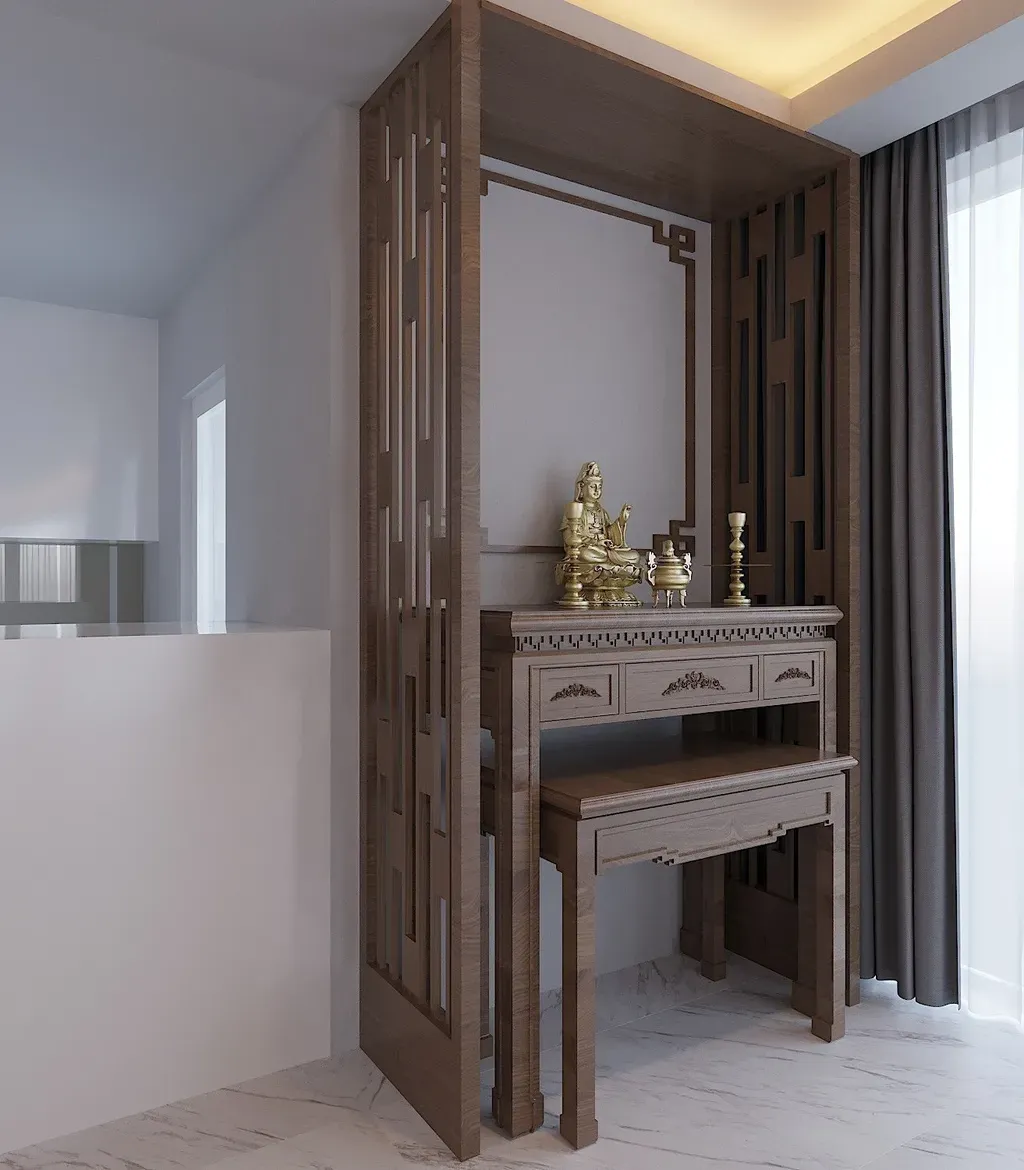 Phòng thờ - Căn hộ Sarica Khu Sala - Phong cách Modern | Space T