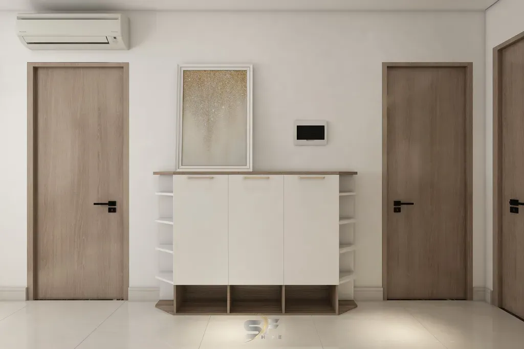 Lối vào - Căn hộ tại Vinhomes Grand Park - Phong cách Modern | Space T