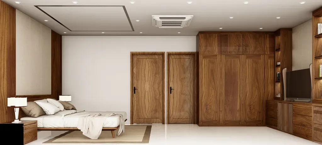 Phòng ngủ - Nhà phố khu Vinhomes Grand Park - Phong cách Modern | Space T