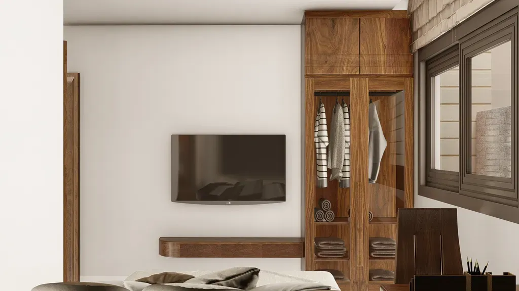 Phòng ngủ - Nhà phố khu Vinhomes Grand Park - Phong cách Modern | Space T