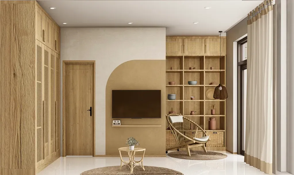 Phòng ngủ - Nhà phố khu Vinhomes Grand Park - Phong cách Modern | Space T