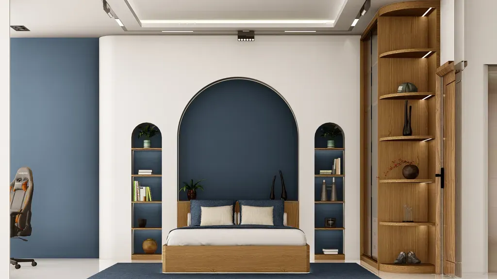 Phòng ngủ - Nhà phố khu Vinhomes Grand Park - Phong cách Modern | Space T
