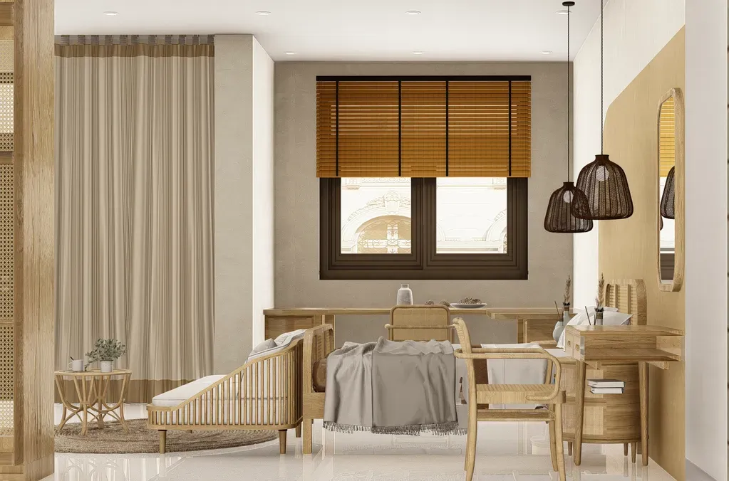 Phòng ngủ - Nhà phố khu Vinhomes Grand Park - Phong cách Modern | Space T