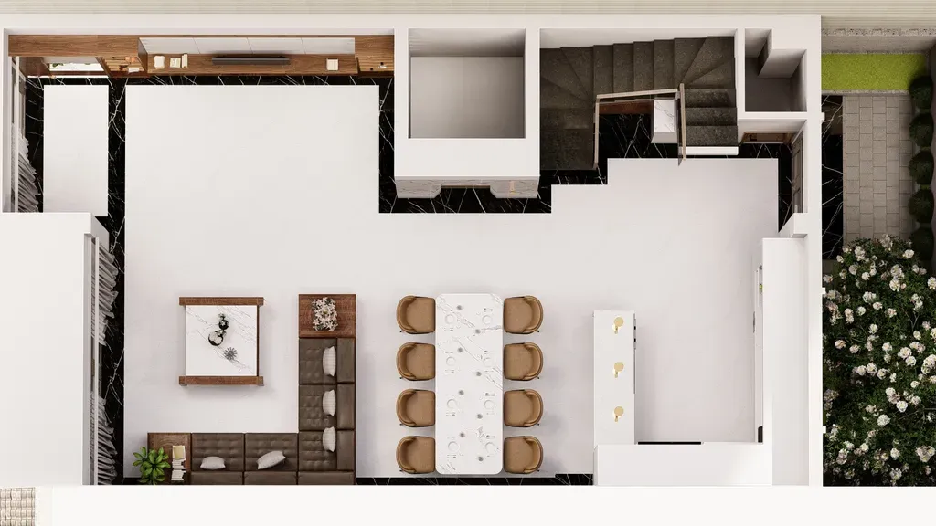 Nhà phố khu Vinhomes Grand Park - Phong cách Modern | Space T