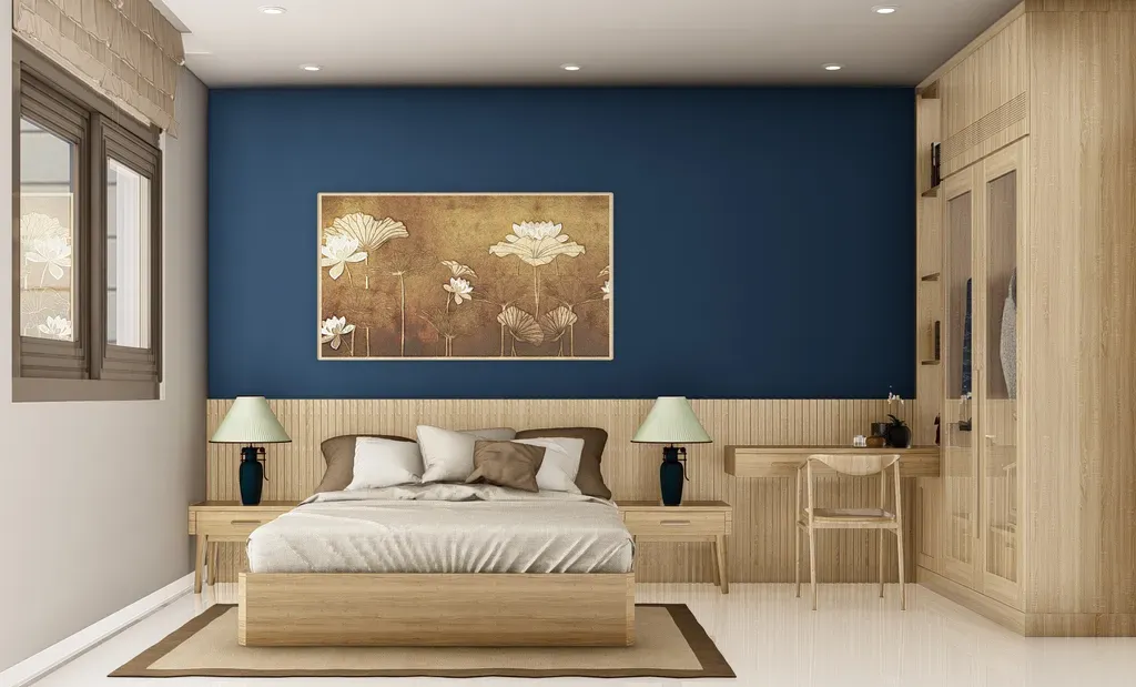Phòng ngủ - Nhà phố khu Vinhomes Grand Park - Phong cách Modern | Space T
