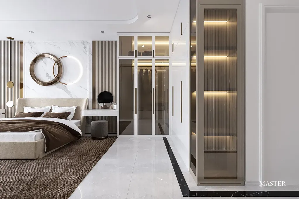 Phòng ngủ - Nhà phố Lê Trọng Tấn - Phong cách Modern | Space T
