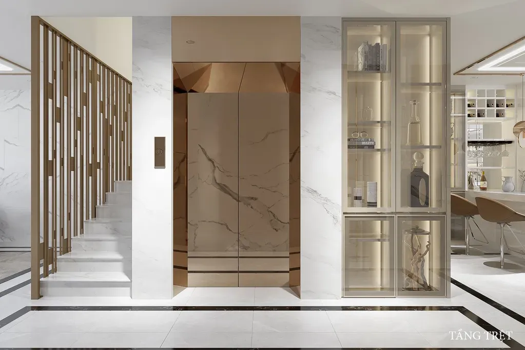 Cầu thang - Nhà phố Lê Trọng Tấn - Phong cách Modern | Space T