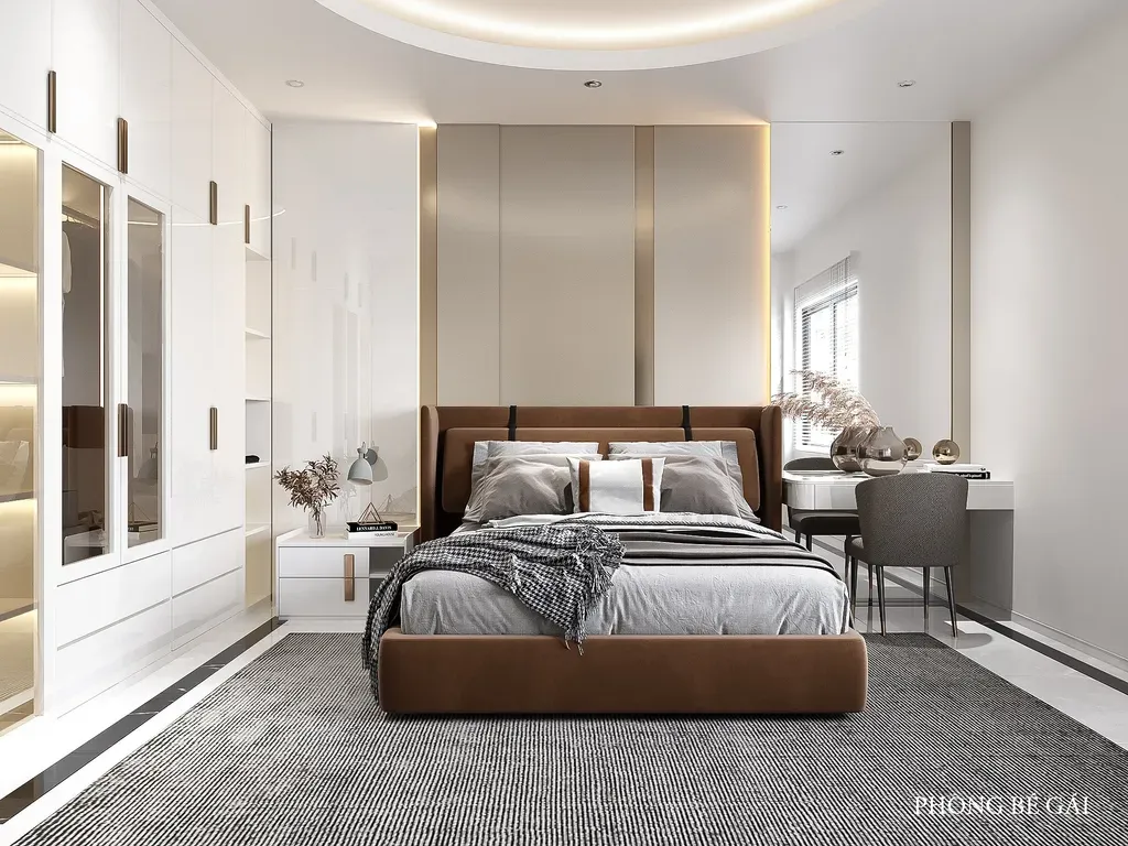 Phòng ngủ - Nhà phố Lê Trọng Tấn - Phong cách Modern | Space T