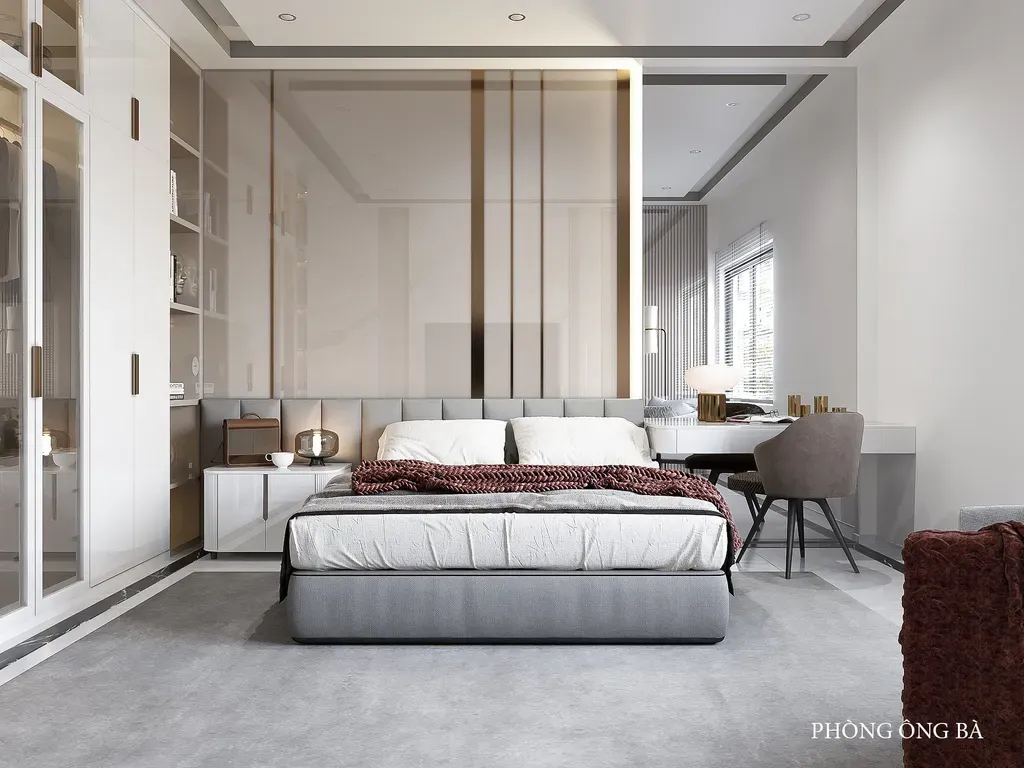 Phòng ngủ - Nhà phố Lê Trọng Tấn - Phong cách Modern | Space T