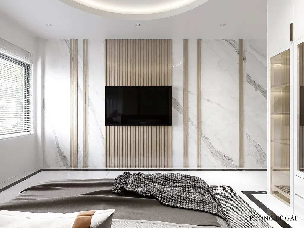 Phòng ngủ - Nhà phố Lê Trọng Tấn - Phong cách Modern | Space T