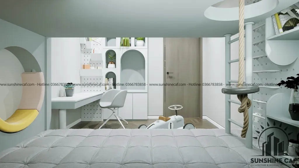 Phòng cho bé - Căn hộ Sacomreal Tân Phú - Phong cách Modern | Space T
