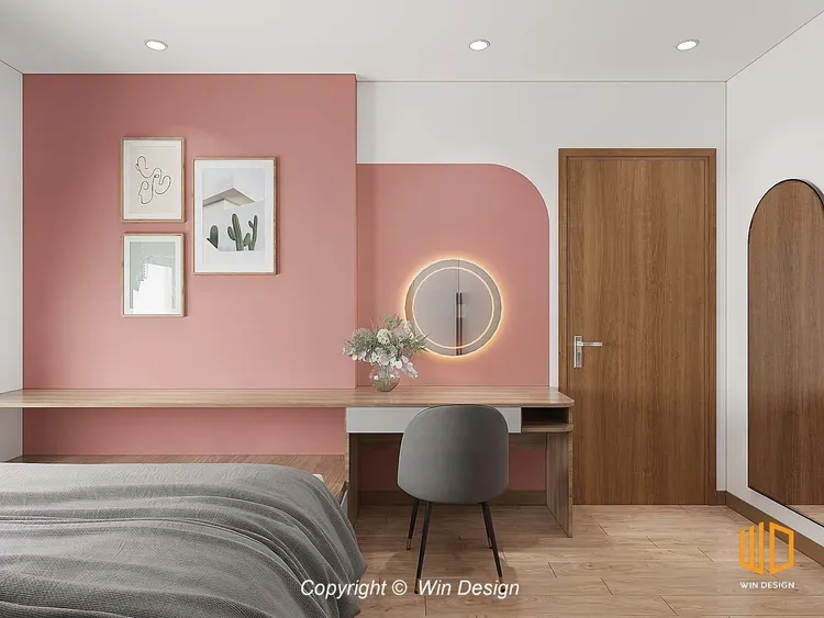 Phòng ngủ - Căn hộ Jamila Khang Điền - Phong cách Scandinavian + Modern  | Space T