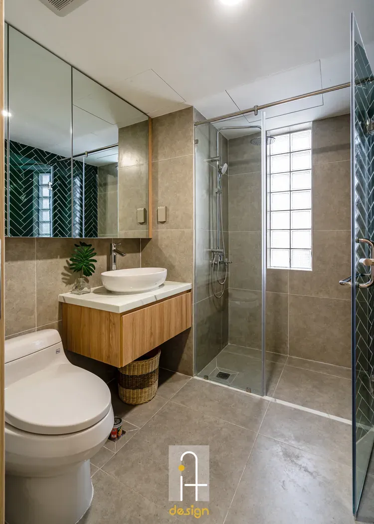 Phòng tắm - Căn hộ Cantavil - Phong cách Modern  | Space T