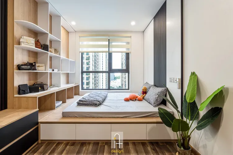 Phòng ngủ - Căn hộ chung cư Hado Centrosa Garden - Phong cách Modern  | Space T