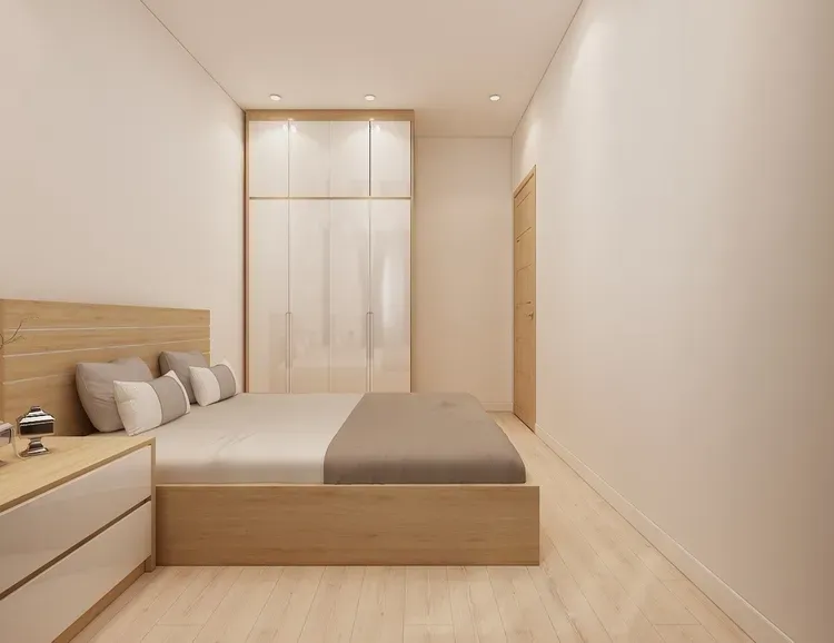 Phòng ngủ - Nhà phố 4 tầng - Phong cách Modern + Scandinavian  | Space T