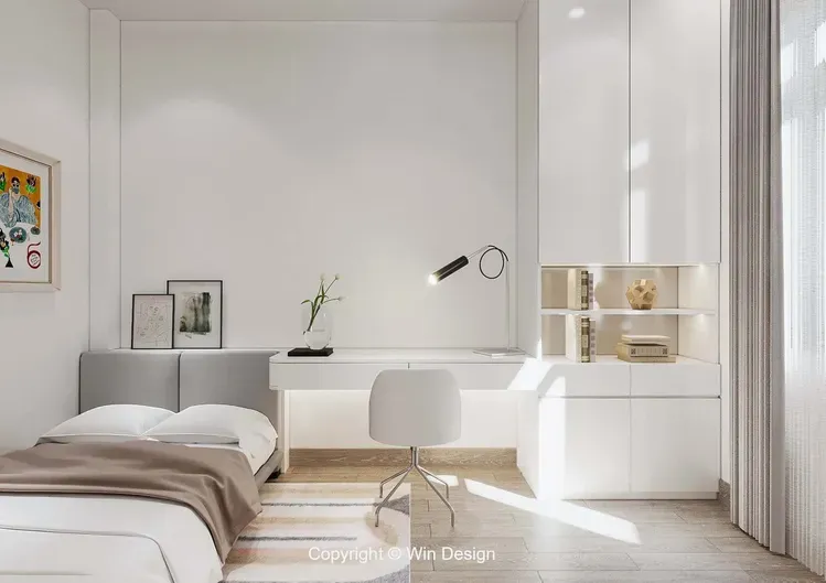 Phòng ngủ - Nhà phố Bình Tân - Phong cách Scandinavian | Space T