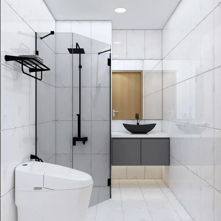 Phòng tắm - Căn hộ Green Town Bình Tân - Phong cách Modern | Space T
