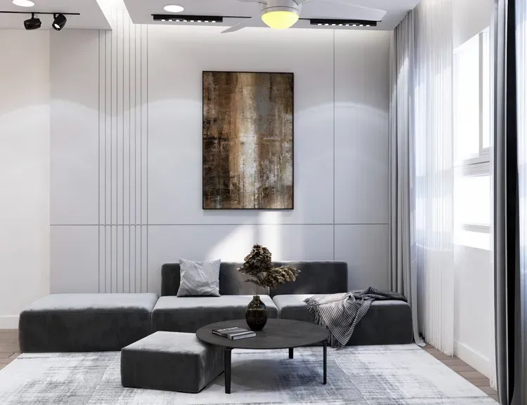 Phòng khách - Căn hộ Green Town Bình Tân - Phong cách Modern | Space T