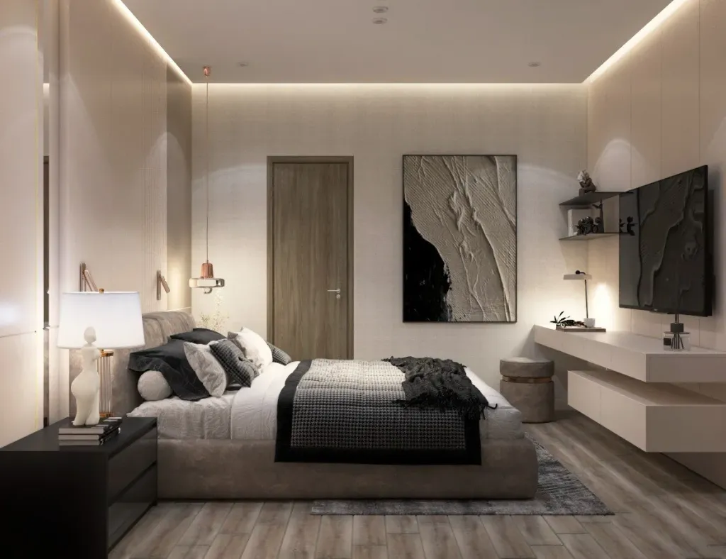 Phòng ngủ - Nhà phố An Giang - Phong cách Modern  | Space T