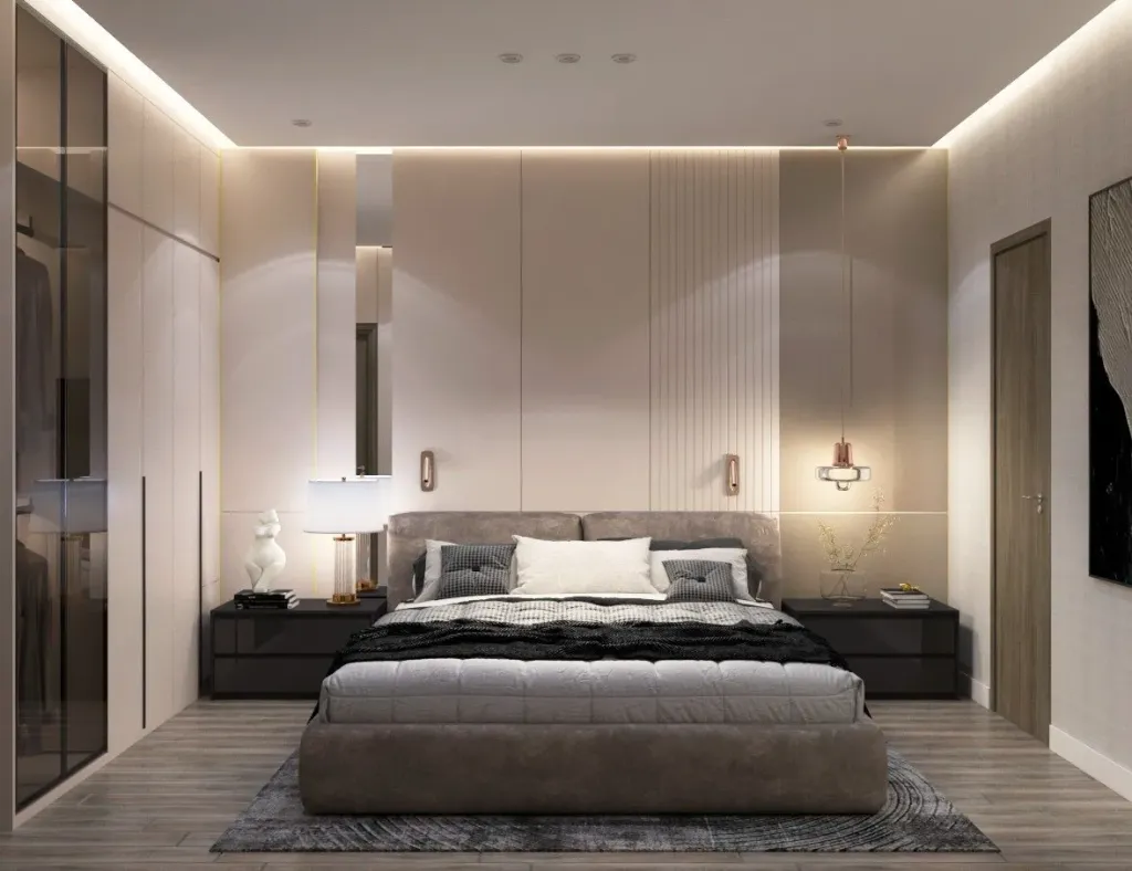 Phòng ngủ - Nhà phố An Giang - Phong cách Modern  | Space T