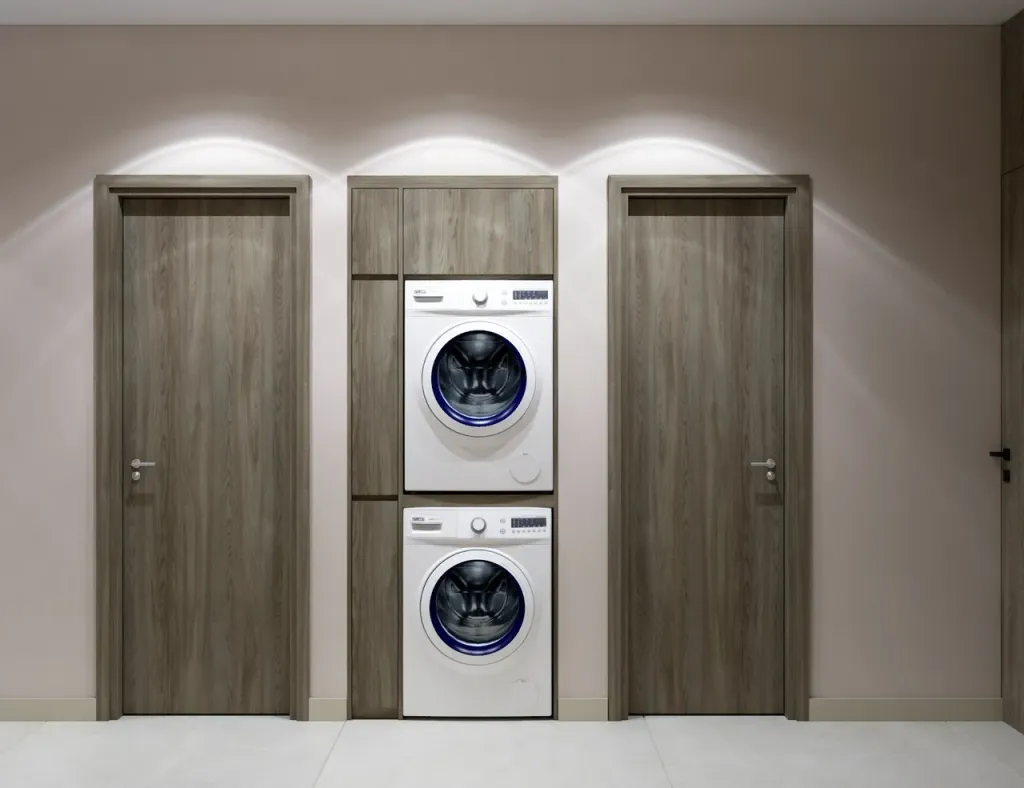 Phòng giặt - Nhà phố An Giang - Phong cách Modern  | Space T
