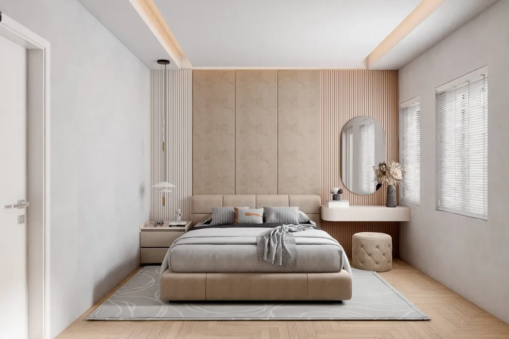 Phòng ngủ - Căn hộ tại Tân Bình - Phong cách Modern  | Space T