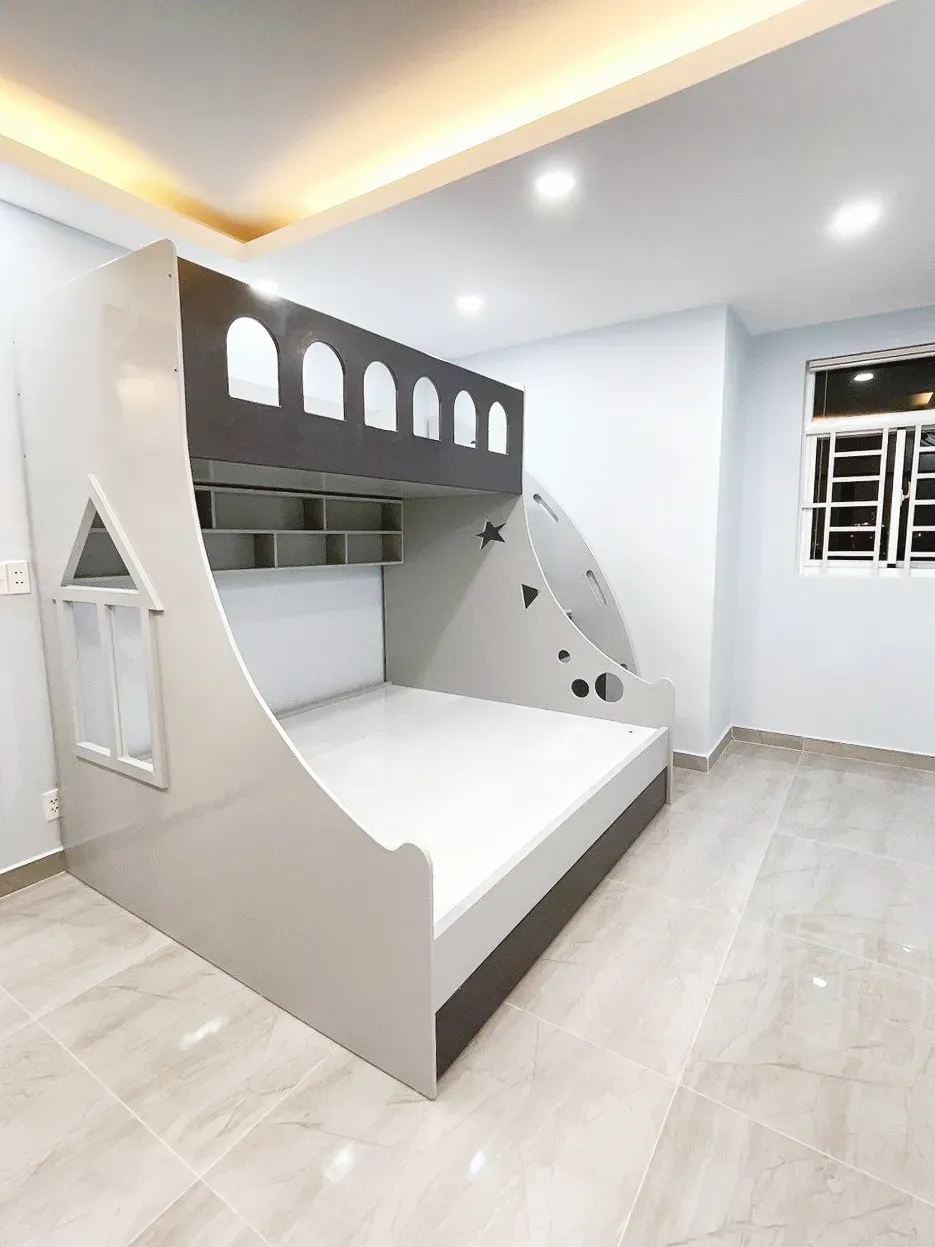 Phòng cho bé - Căn hộ chung cư H2 Hoàng Diệu - Phong cách Modern + Minimalist  | Space T