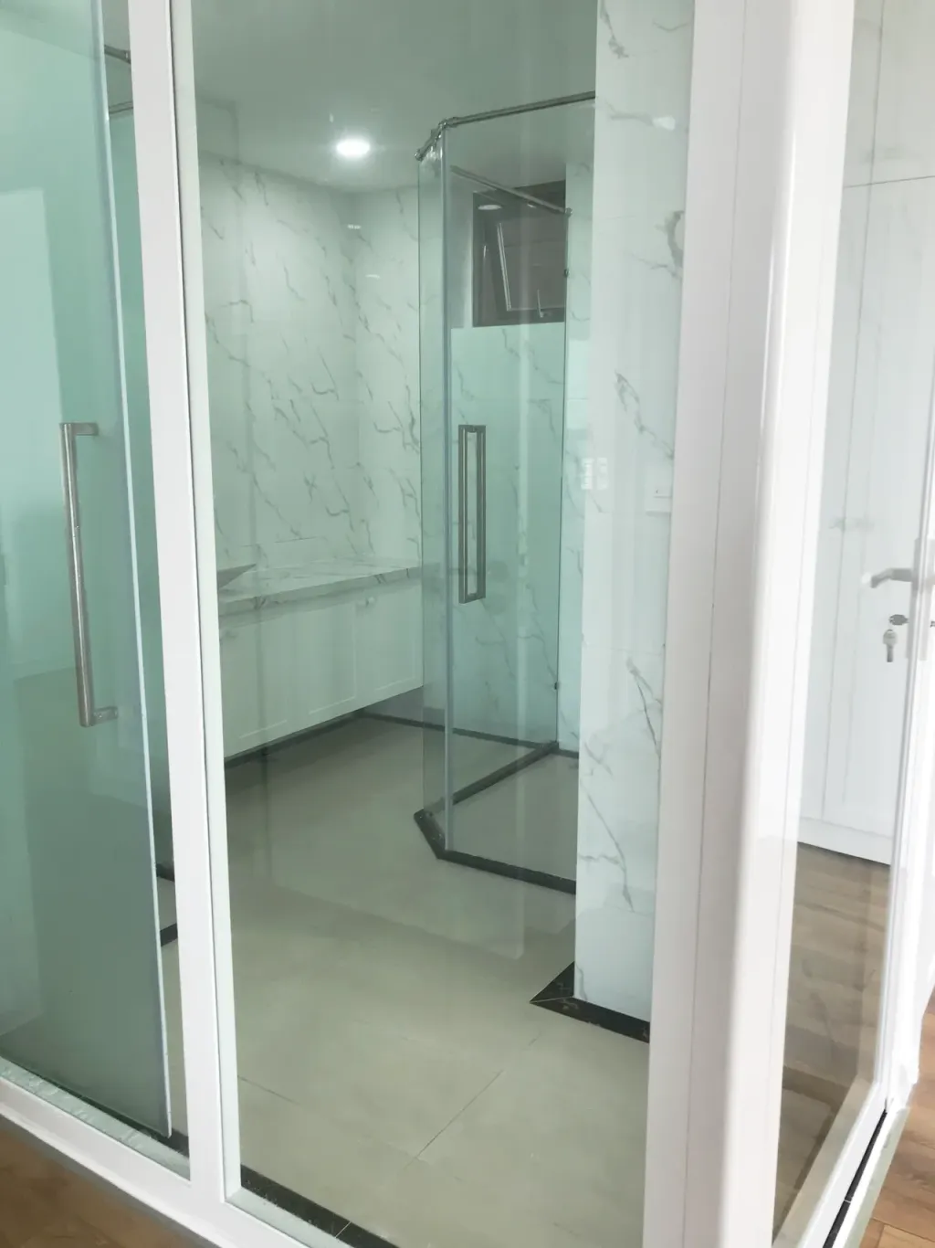 Phòng tắm - Căn hộ Masteri Bến Vân Đồn - Phong cách Neo Classic  | Space T