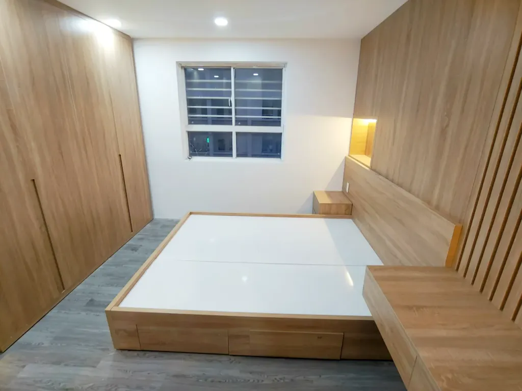 Phòng ngủ - Phòng ngủ Căn hộ chung cư RES 3 - Phong cách Modern  | Space T