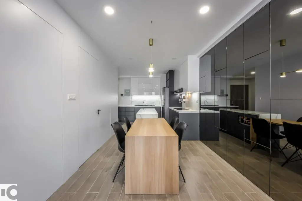 Phòng ăn - Căn hộ B06 Saigon South Residences - Phong cách Minimalist  | Space T