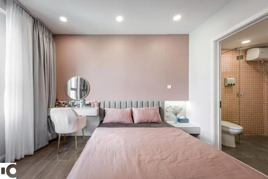 Phòng ngủ - Căn hộ B06 Saigon South Residences - Phong cách Minimalist  | Space T