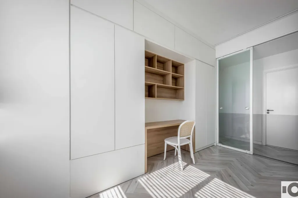 Phòng làm việc - Căn hộ E04 Saigon South Residences - Phong cách Minimalist  | Space T