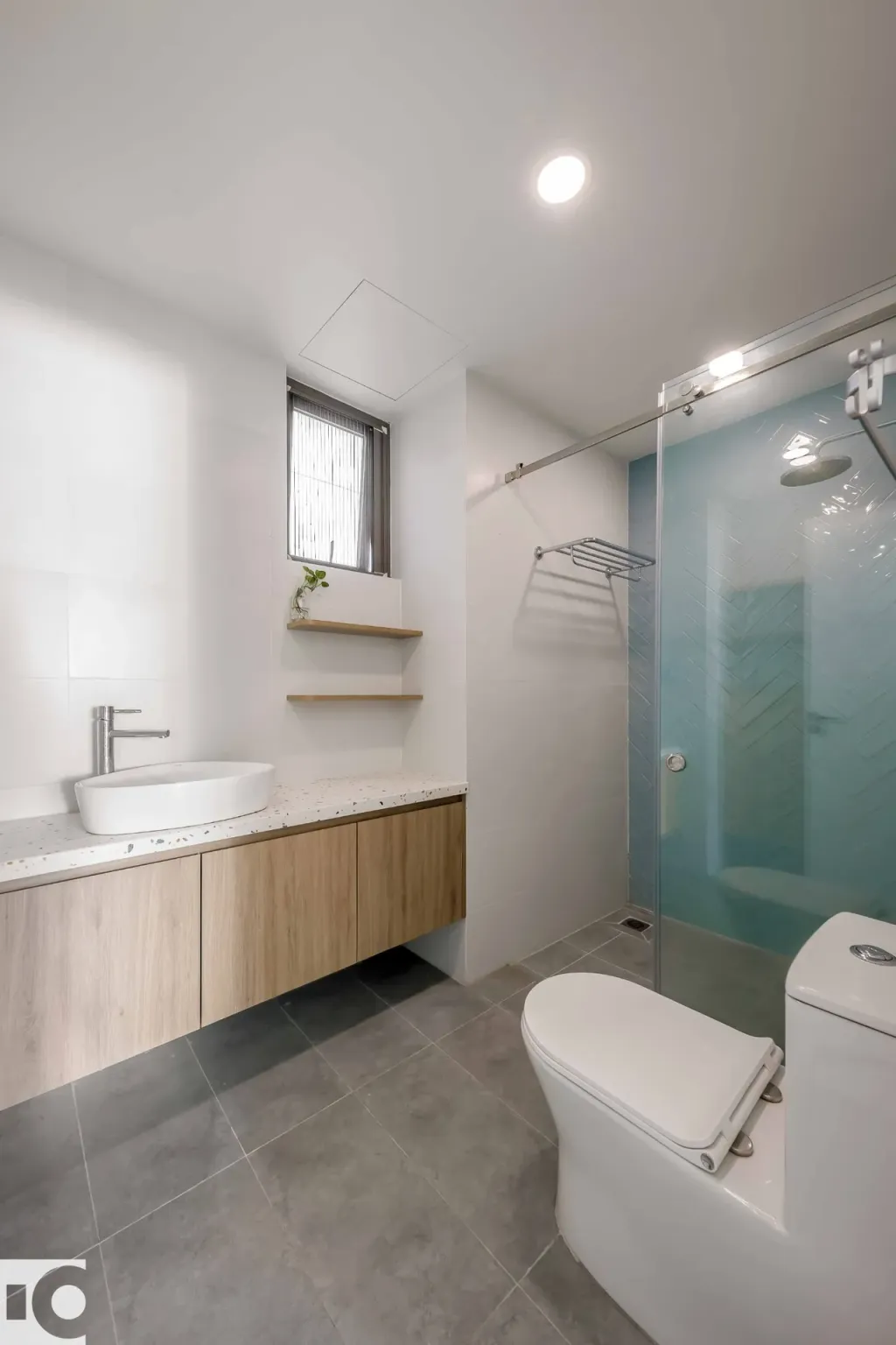 Phòng tắm - Căn hộ E04 Saigon South Residences - Phong cách Minimalist  | Space T