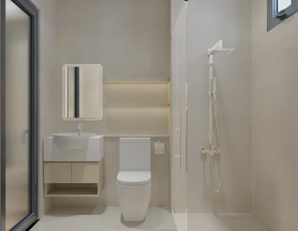 Phòng tắm - Căn hộ tại Quận 7 - Phong cách Modern  | Space T