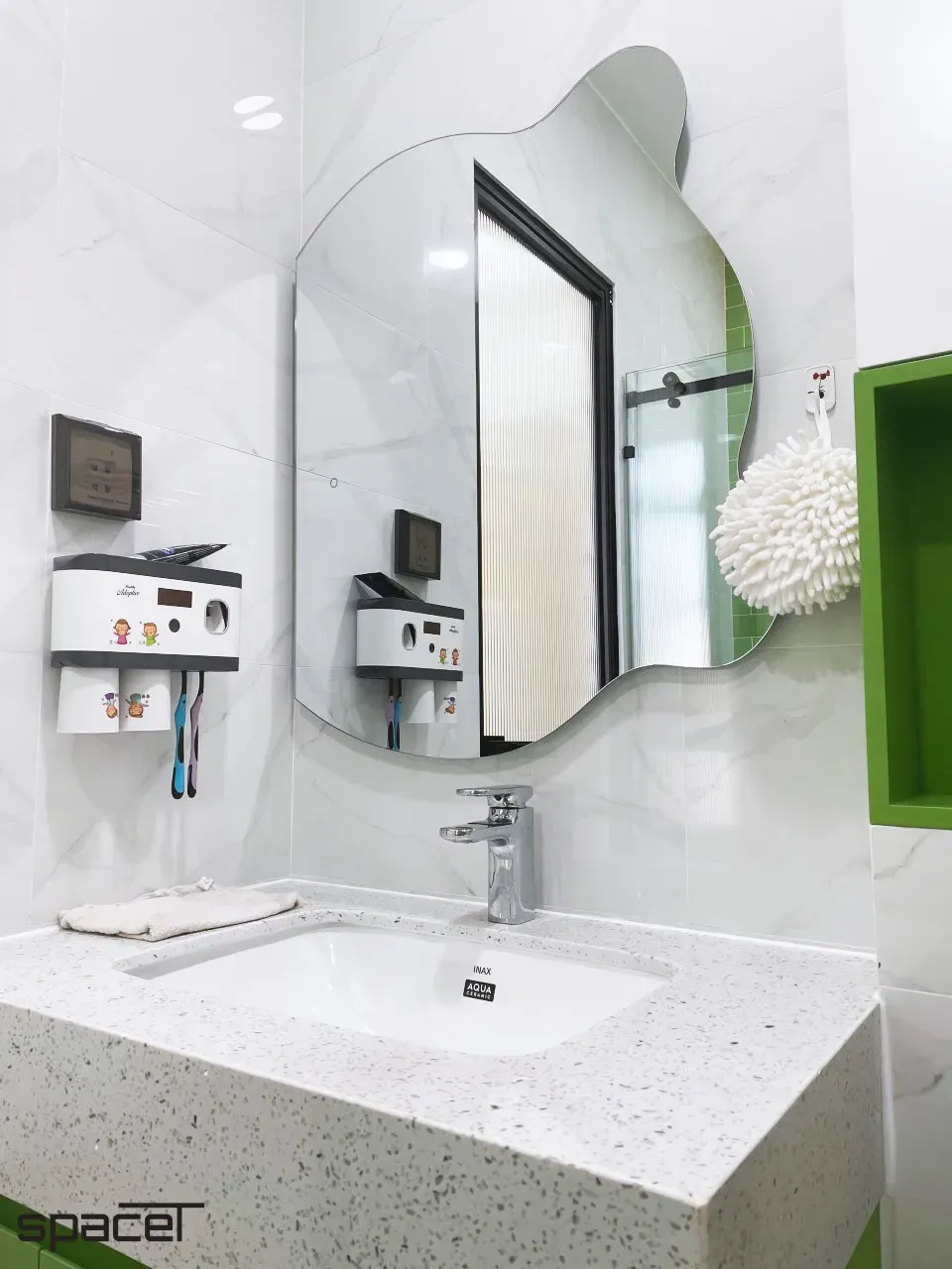 Phòng tắm - Nhà phố Quận 12 - Phong cách Modern  | Space T