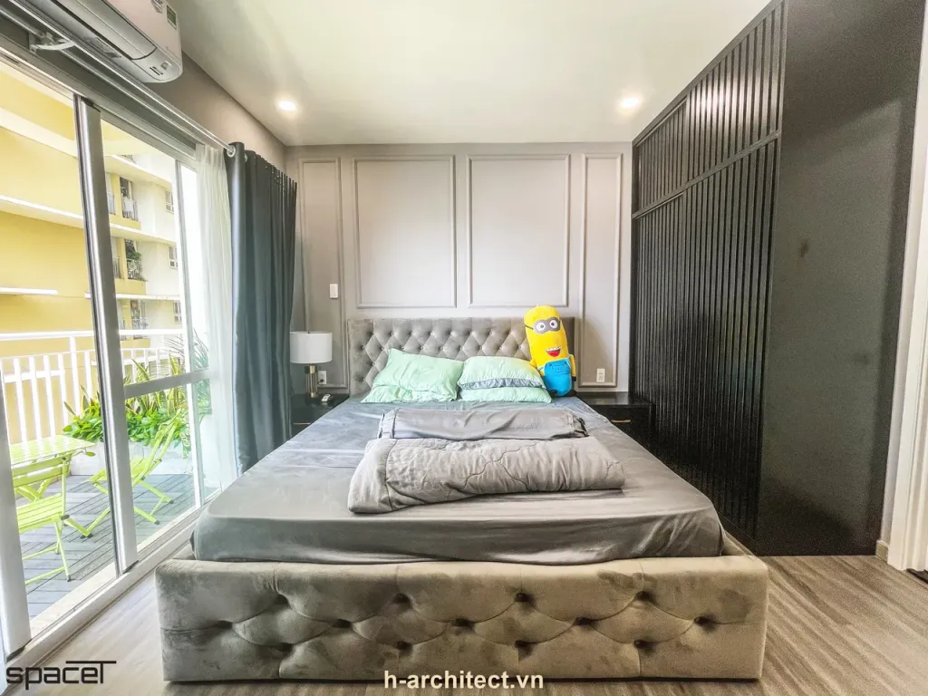 Phòng ngủ - Căn hộ chung cư An Phú - Phong cách Neo Classic  | Space T