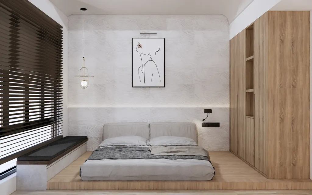 Phòng ngủ - Nhà phố Bà Rịa 500m2 - Phong cách Modern  | Space T