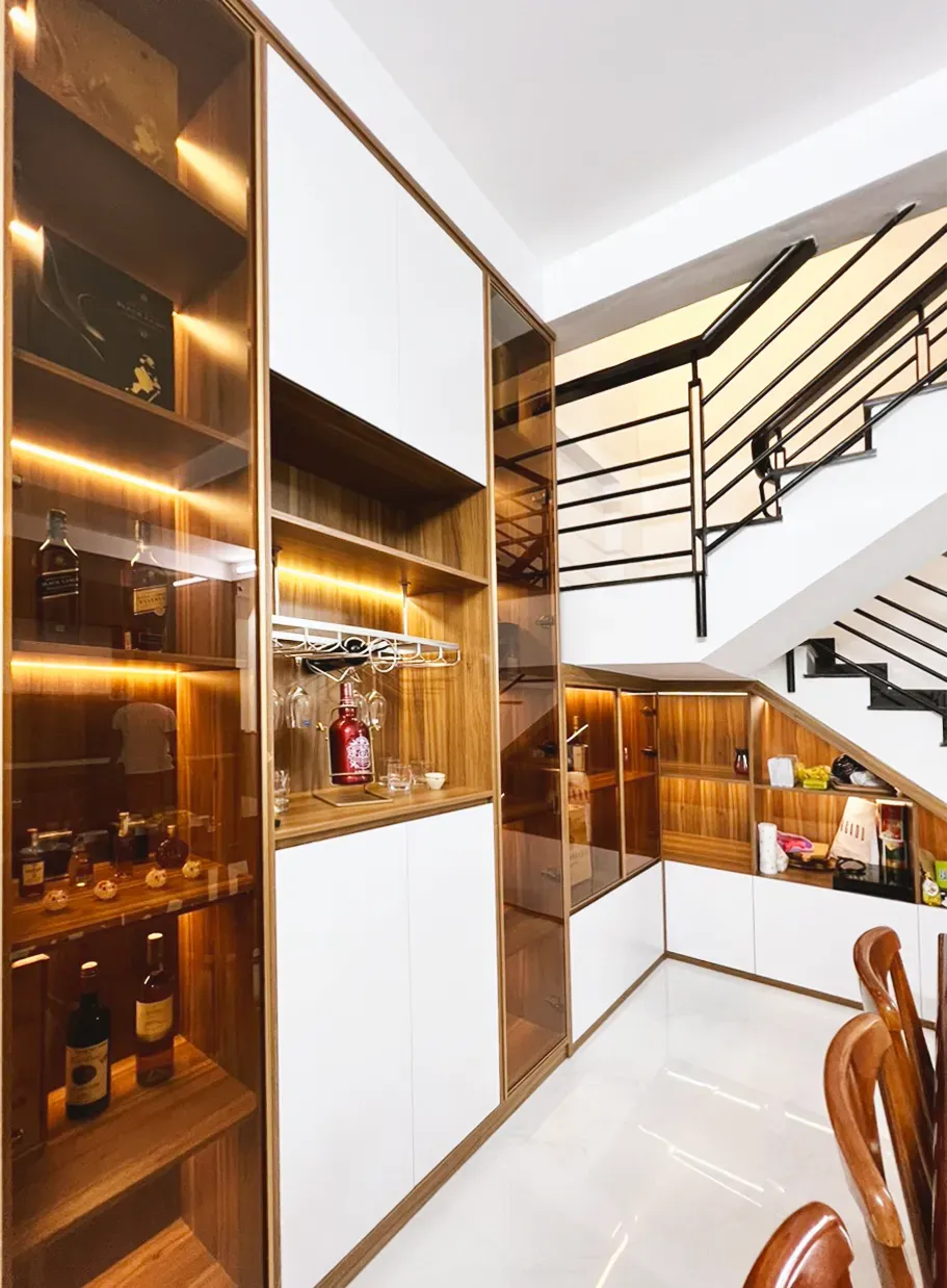 Phòng ăn - Nhà phố Phú Nhuận 400m2 - Phong cách Modern  | Space T